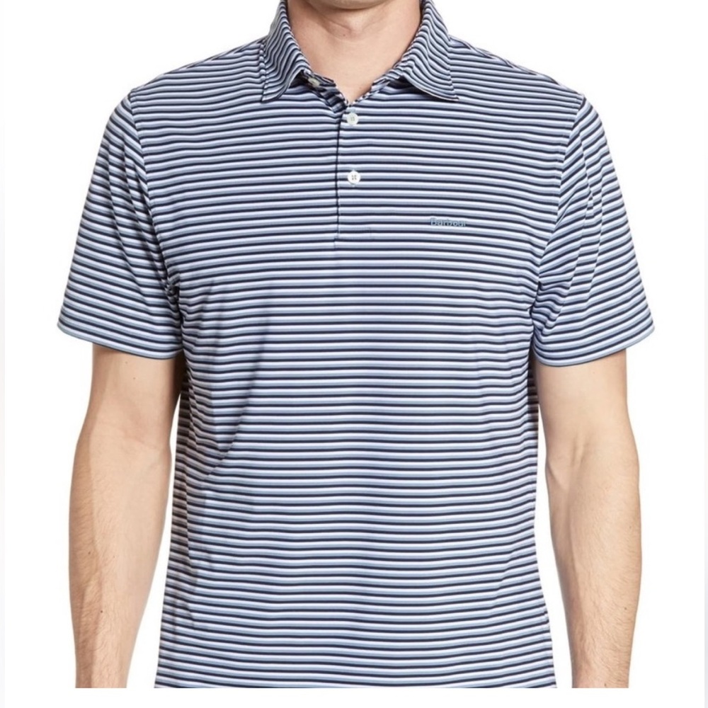 Barbour Stripe Performance Polo